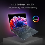 ASUS Zenbook 13 OLED UM325UA-KG022T AMD R5 5500U 13,3" FHD leskly UMA 8GB 512GB SSD WL BT Cam W10 sedy;NumPad