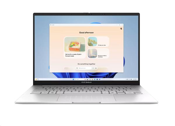 ASUS Zenbook 14 UX3405CA-QL1529W, Ultra 7 255H, 14.0˝ 1920x1200 WUXGA/Touch, UMA, 32GB, SSD 512GB, W11H, strieborný
