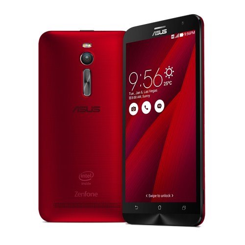 ASUS ZenFone 2 ZE551ML 5,5" FHD Intel Z3580 (2,3GHz) 4GB 32GB LTE Dual SIM Android 5.0 cerveny ZE551ML-6C453WW