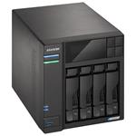 Asustor NAS AS6604T / 4x 2,5"/3,5" SATA III/ Intel Celeron J4125 2.0 GHz/ 4GB/ 2x 2.5GbE/ 3x USB 3.0/ HDMI+IR