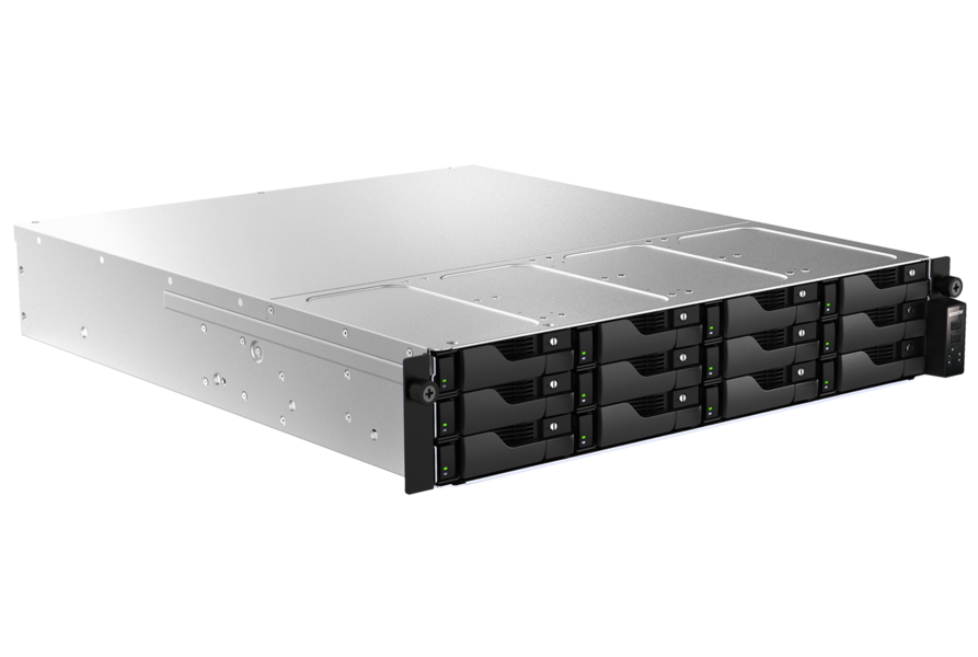 Asustor NAS AS7212RDX+RAIL / 12x 2,5"/3,5" SATA III/ AMD Ryzen 7 3,8GHz / 16GB/ 2x1GbE + 2x10GbE/ red. zdroj