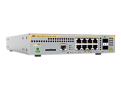 AT-IE210L-10GP-60, 8x 10/100/1000T 2x 1G/10G SFP+Industr