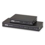 ATEN 2-port DVI KVM USB, audio 2.1, včetně kabelů CS-72D
