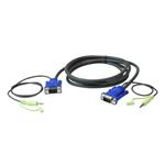 ATEN 3M VGA Cable with 3.5mm Stereo Audio 2L-2503A