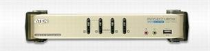 Aten 4-port DVI KVMP USB, usb hub,audio 7.1,kabely CS-1784A