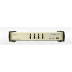 Aten 4-port DVI KVMP USB, usb hub,audio 7.1,kabely CS-1784A