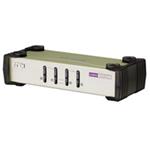 ATEN 4-port KVM PS/2 , 1.2m kabely CS-84AC