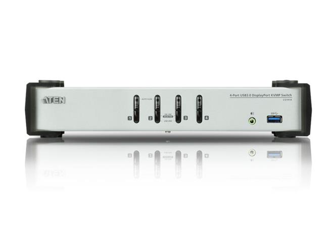 ATEN 4-Port USB 3.0 DisplayPort KVMP Switch CS1914-AT-G