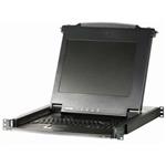 ATEN CL1016 LCD 17'' KVM Switch 16 ports, PS/2-USB, Keyboard/Touchpad, 1U Rack CL-1016MA