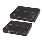 ATEN Extender PC-konzole Dual DP, HDBaseT 2.0, USB, RS-232, audio, 4K@100m CE-924