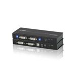 ATEN Extender PC-konzole Dual DVI až 60m ,USB CE-604
