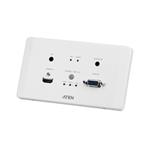 Aten HDMI & VGA HDBaseT Transmitter with EU Wall Plate / PoH (4K@100m) (HDBaseT Class A) VE2812AEUT-AT-G