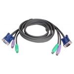 ATEN KVM Kábel (SVGA, PS/2, PS/2) - 5m 2L-1005P/C