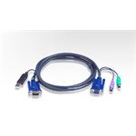 ATEN KVM Kábel (SVGA, PS/2, PS/2/USB) - 1.8m 2L-5502UP