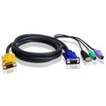 ATEN KVM sdružený kabel k CS-82U,84U,CL-5808, 5816 USB + PS/2, 3m 2L-5303UP