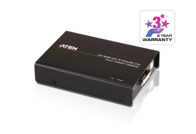 ATEN Slim USB DVI-D Single Display KVM over IP Transmitter KE6900ST-AX-G