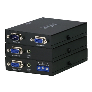 ATEN video extender + aud.,1920x1200/30m, max.150m VE-170
