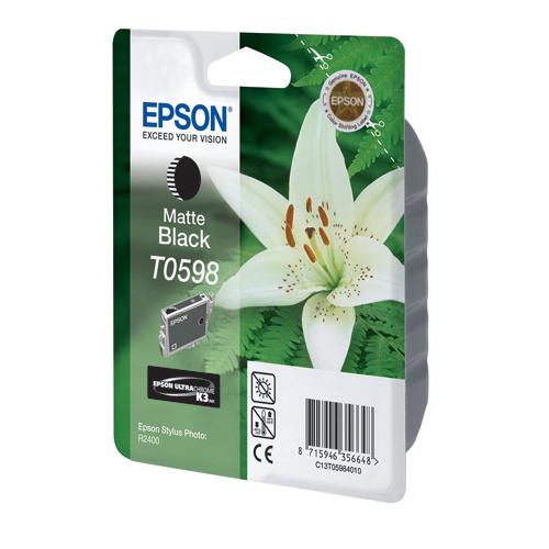 Atrament Epson Ink T0598 matně černý C13T059840