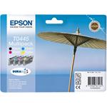 Atrament Epson S C64/C84/CX3650/CX6400 multipack, CMYK C13T04454010