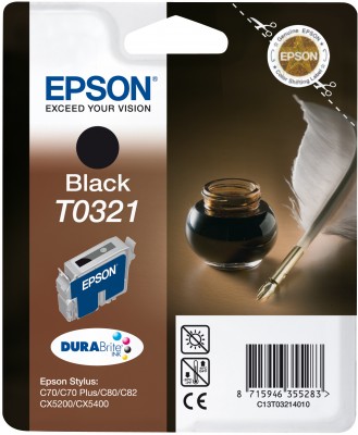 Atrament Epson S C70/C80/C82/CX5200/CX5400 black C13T03214010