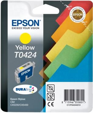 Atrament Epson S C82/CX5200/CX5400 yellow C13T04244010