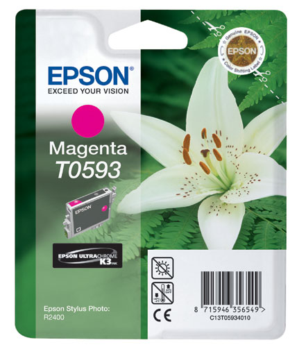 Atrament Epson T0593 purpurový C13T059340