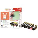 Atrament Peach PGI-550Bk, CLI-551Bk, C, M, Y XL Combi Pack Plus kompatibilní barevné+černý PI100-168 pro Canon Pi 316838