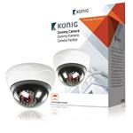 Atrapa KÖNIG CCTV DOME kamery s 25 IR LED SAS-DUMMYCAM95/Nedis