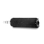 Audio Redukcia, Jack (3,5mm) M-Jack (6,3mm) F, 0, stereo, čierna KAA6FJMN01