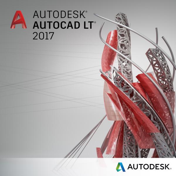 AutoCAD LT 2017 Commercial New Single-user ELD Annual Subscription with Advanced Support 057I1-WW8695-T548
