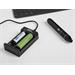 AVACOM ALF-2 - USB nabíječka baterií Li-Ion 18650, Ni-MH AA, AAA NASP-ALF2-LED