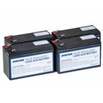 AVACOM AVA-RBP04-12090-KIT - batéria pre CyberPower, EATON, Effekta, FSP Fortron, HP, Legrand UPS