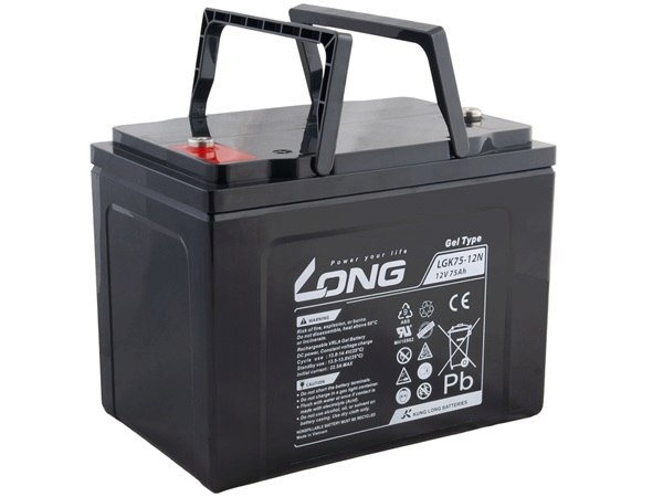 AVACOM LONG baterie 12V 75Ah F8 DeepCycle GEL 10 let (LGK75-12N) PBLO-12V075-F8GD