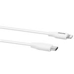 AVACOM MFIC-120W kabel USB-C - Lightning, MFi certifikace, 120cm, bílá DCUS-MFIC-120W