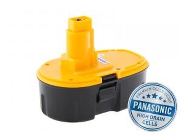 Avacom Náhradní baterie DEWALT DE9096 Ni-MH 18V 3000mAh, články PANASONIC ATDE-18Y-30H