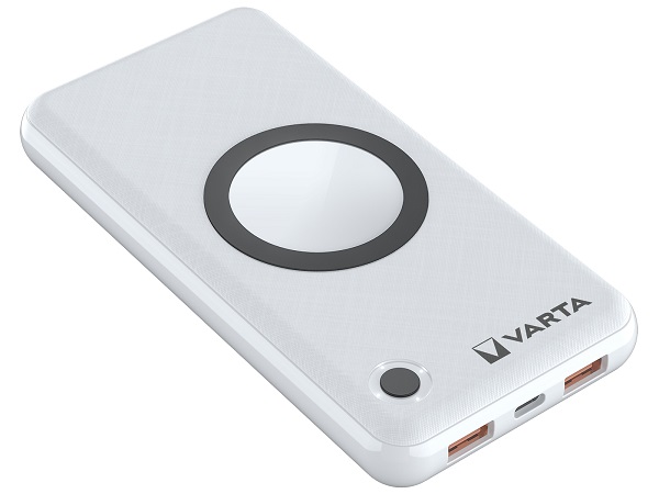 AVACOM Powerbanka VARTA 57908 15000mAh USB-C PD vstup a výstup, bezdrátové nabíjení Qi PWRB-VQI15-57908