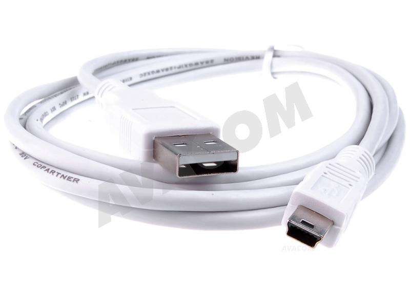 AVACOM USB 2.0.kabel - mini-USB 5pin universal, 1,8m DCUS-mini-5p