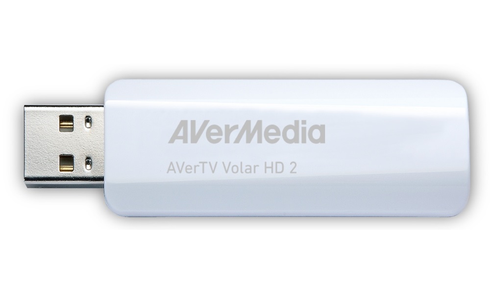 AVERMEDIA TV tuner AVerTV Volar HD2 TD110, USB (DVB-T, bílý) 61TD1100A0AB