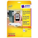 Avery Zweckform etikety 45mm x 45mm, A4, biele, 20 etikiet, pre umiestnenie QR kódov, balené po 25 L7121-25