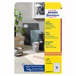 Avery Zweckform etikety 63.5mm x 42.3mm, A4, biele, 18 etikiet, snímateľné, balené po 25 ks, L6024R L6024REV-25