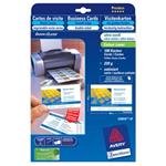 Avery Zweckform, vizitky, s hladkým okrajom, biele, satin, A4, 220 g/m2, 85x54mm, 10ks/A4, obojstra C3201610