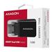 AXAGON ACU-PQ22W, PD & QC nabíječka do sítě 22W, 2x port (USB-A + USB-C), PD3.0/QC3.0/AFC/FCP/Apple, ACU-PQ22W