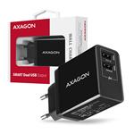 AXAGON ACU-PQ22W, PD & QC nabíječka do sítě 22W, 2x port (USB-A + USB-C), PD3.0/QC3.0/AFC/FCP/Apple, ACU-PQ22W