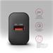 AXAGON ACU-QC18, nabíjačka do siete 18W, 1x port USB-A, QC3.0/AFC/Apple, čierna
