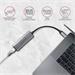 AXAGON ADE-25RC USB-A 3.2 Gen 1 - 2.5 Gigabit Ethernet síťová karta, Realtek 8156, auto install,šedá