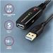 AXAGON ADR-310, USB 3.2 Gen 1 A-M -> A-F aktivní prodlužovací / repeater kabel, 10m