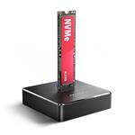 AXAGON ADSA-M2C11, USB-C 10Gbps dokovací stanice pro 1× M.2 NVMe/SATA SSD