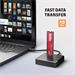 AXAGON ADSA-M2C11, USB-C 10Gbps dokovacia stanica pro 1x M.2 NVMe/SATA SSD