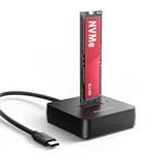 AXAGON ADSA-M2C11L, USB-C 10Gbps dokovacia stanica pro 1x M.2 NVMe SSD
