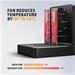 AXAGON ADSA-M2C22, USB-C 20Gbps dokovací stanice pro 2× M.2 NVMe/SATA SSD s funkcí klonování